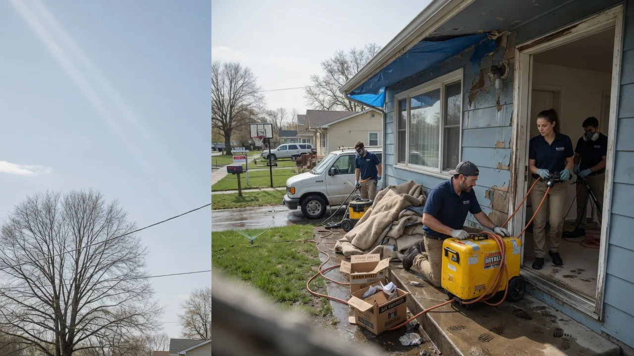 Basement Flood Cleanup in Pomona, KS near me